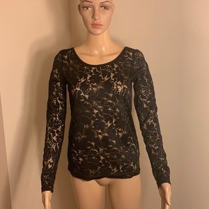 Calliope Collection black lacy top